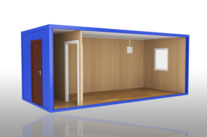Аренда бытовки с отделкой вагонкой
